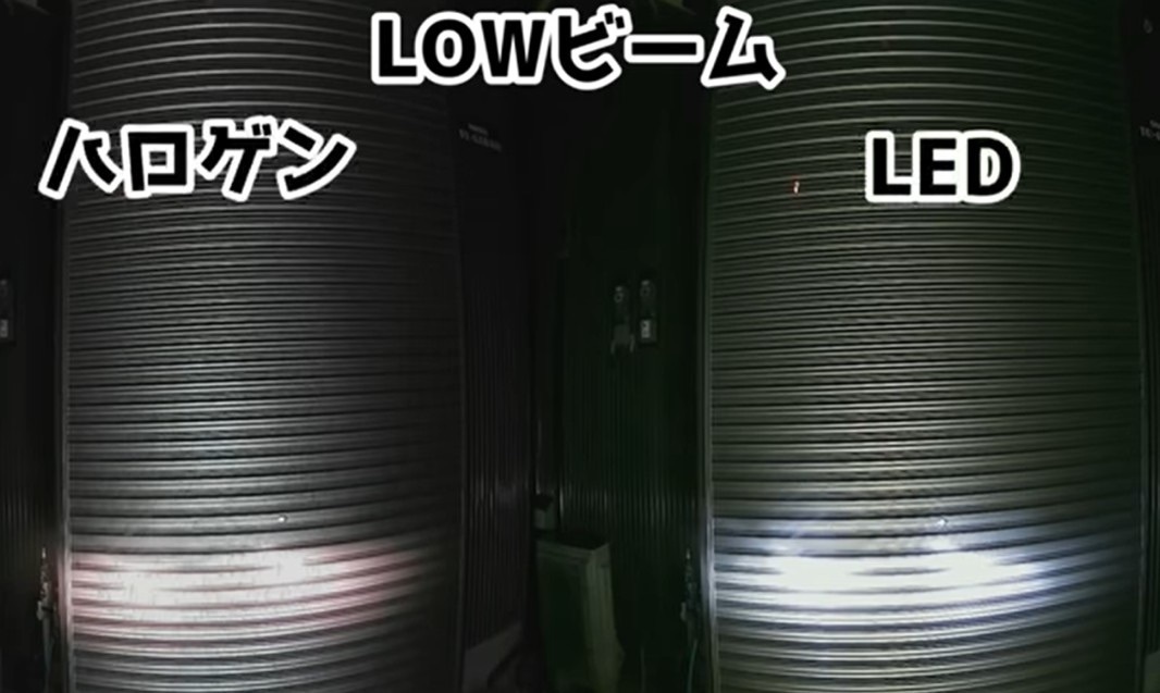 KAWASAKI カワサキ KLX125 2010-2016 LX125C LEDヘッドライト Hi/Lo H4 バルブ 1灯 LEDテールランプ 1個 ホワイト 交換用_画像3