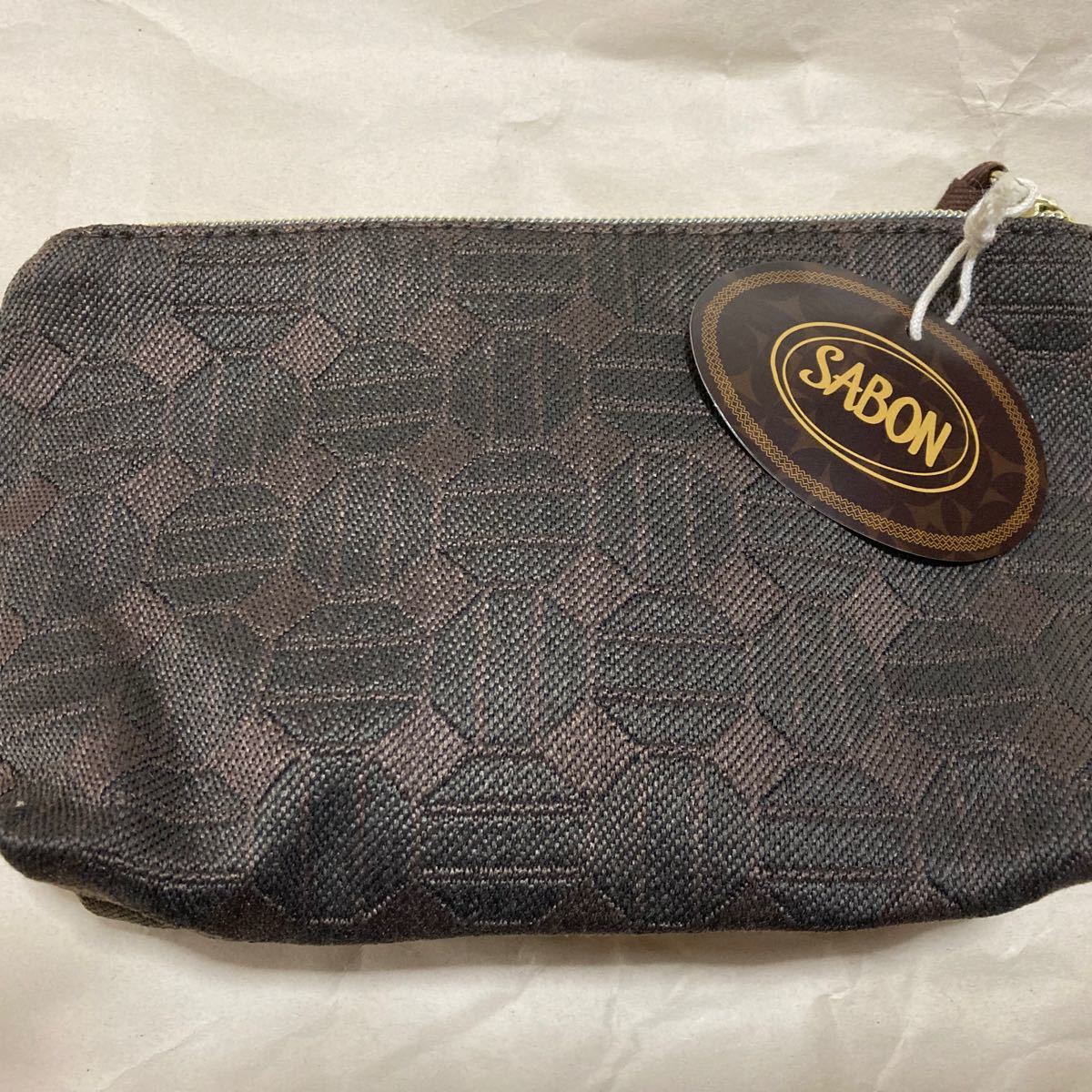 Paypayフリマ ポーチのみ サボン Sabon 21 ホリデーコレクション ブラウン ポーチ