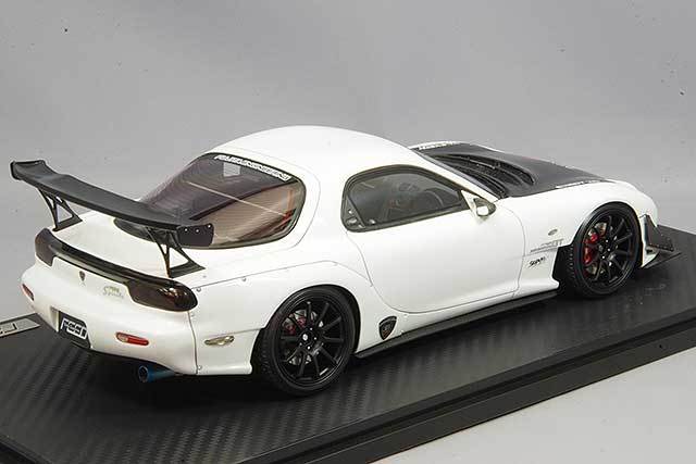 新品未開封 マツダ MAZDA FEED RX-7 FD3S White 1/18 イグニッション