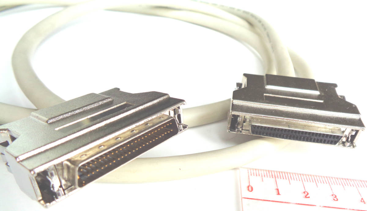 SCSI cable 50pin half male - 50pin half female 180cm
