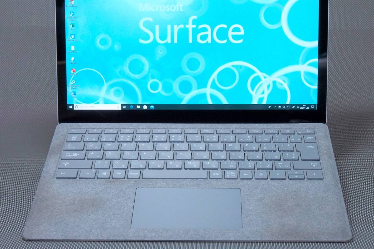 【即配】Office2019付属！13.5型高解像度タッチ液晶！第8世代Corei5+SSD256GB+メモリ8GB！Surface Laptop2 i5-8350U カメラ 元箱あり Win10_画像3