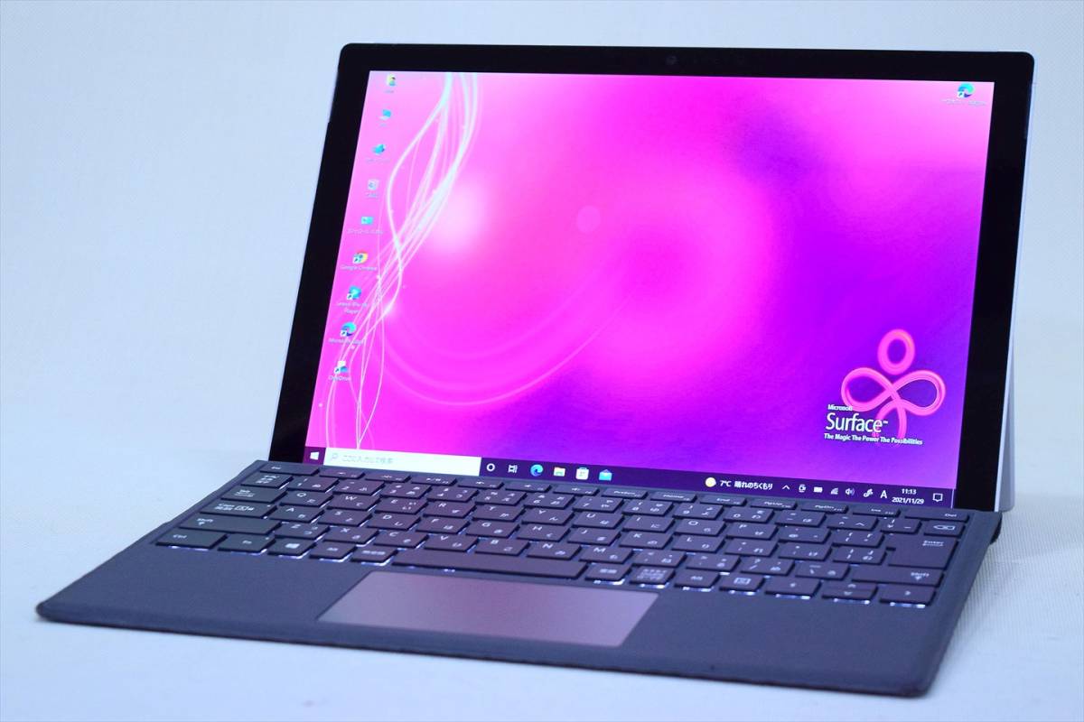 即配】キーボード付第7世代Corei5+SSD256GB+8Gメモリ搭載タブレットPC