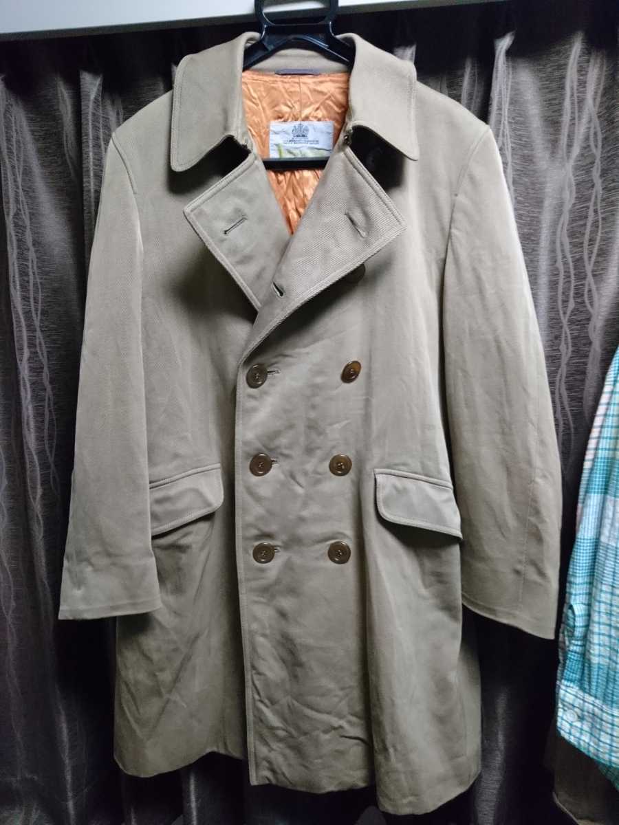 70\'s Vintage Vintage aquascutum Aquascutum aqua5 coat double pea coat trench coat wip code 