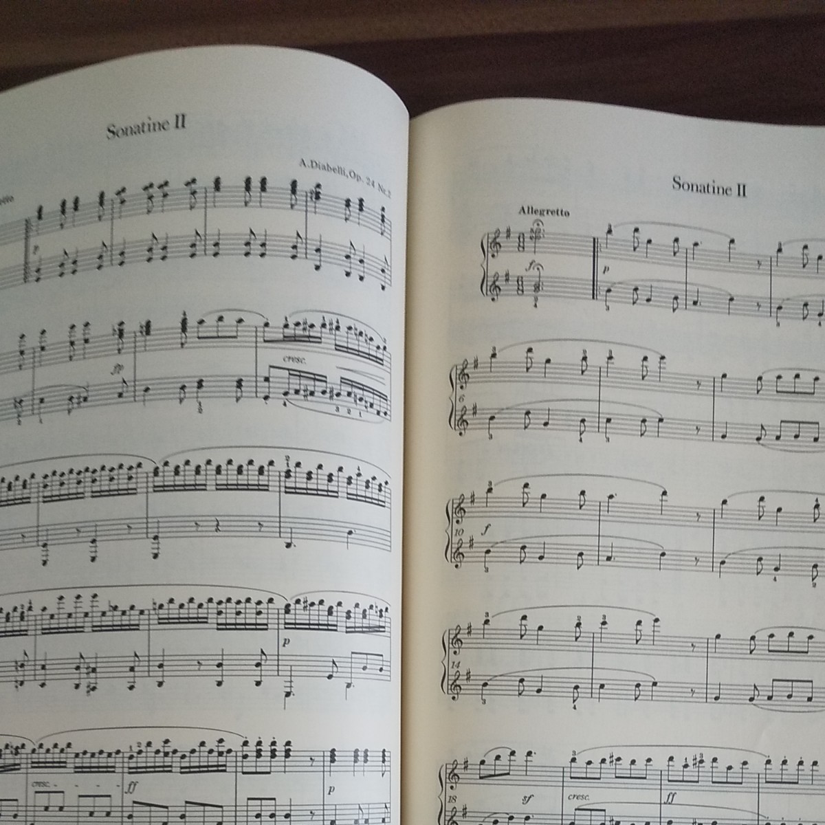 ディアベルリ　ピアノ連弾曲集3　5つのソナチネ　 ピアノ楽譜 全音楽譜出版社