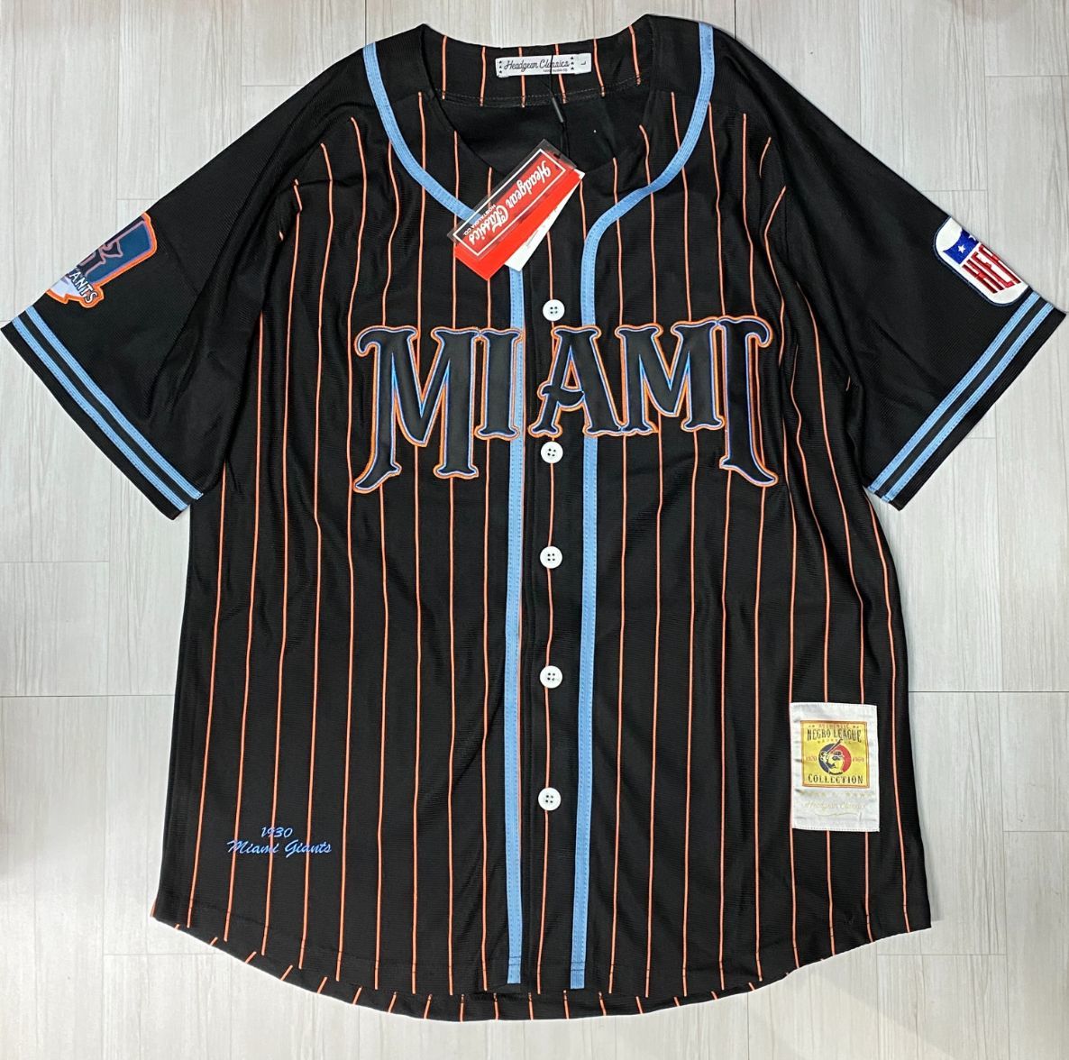 サイズ交換ＯＫ】 #15 Giants Miami ジャイアンツ マイアミ Negro