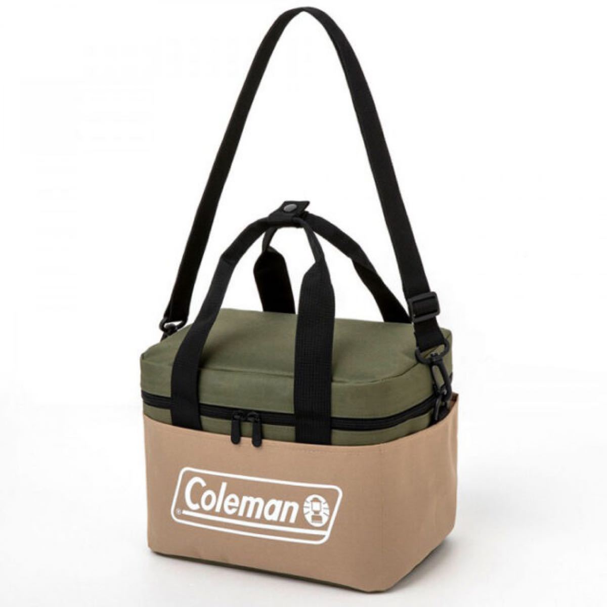 Coleman 保冷・保温バッグM（カーキ＆ベージュ） 新品未使用