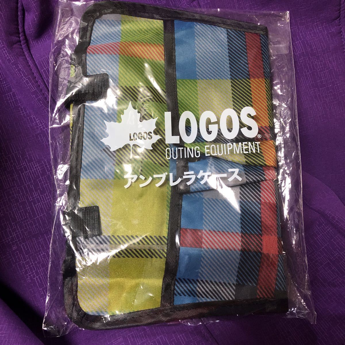 LOGOS Logos umbrella кейс LOGOS ( Logos )× большой круг сосна склон магазин зонт от дождя покрытие * в клетку новый товар не использовался не продается 