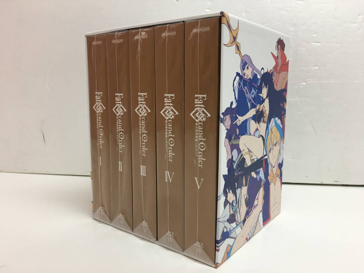 『2年保証』 【ee1542-54】Blu-ray Fate/Grand 　絶対魔獣戦線バビロニア　1～5巻セット Order 日本