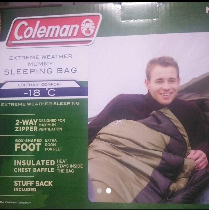 Coleman コールマン 寝袋 エクストリーム ウェザー マミー スリーピングバッグ