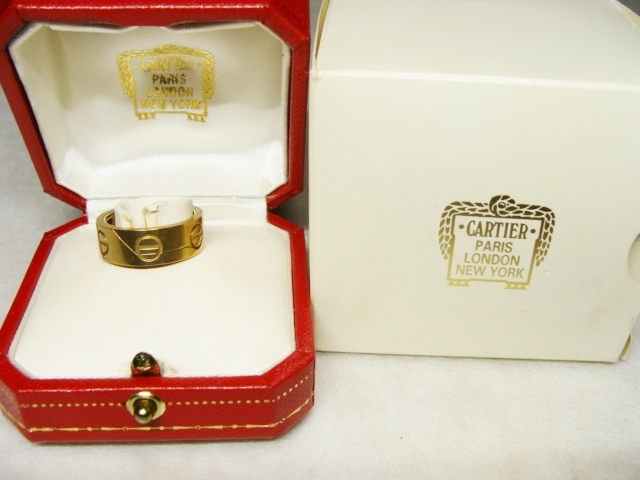 超目玉】 Cartier カルティエ K 18 金 750 YG イエロー ゴールド