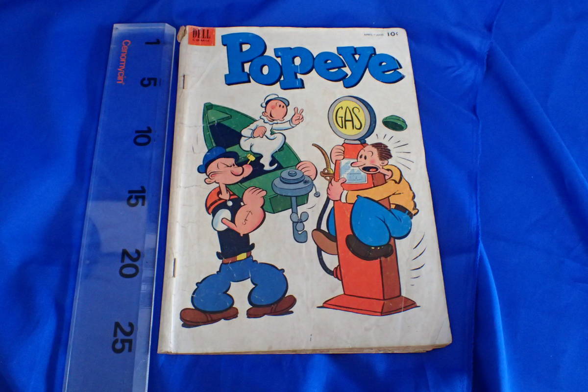 AH401c●洋書アメコミ「Popeyeポパイ」 vol.1 no.24 1953年 DELL COMIC_画像1
