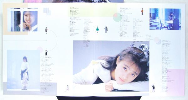 # Watanabe Minayo l alfalfa (Alfalfa) <LP 1986 year obi attaching * Japanese record > First album [.. promise ][ snow. .. road ] compilation 