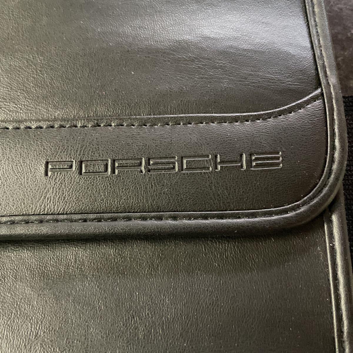  Porsche PORSCHE manual case black 