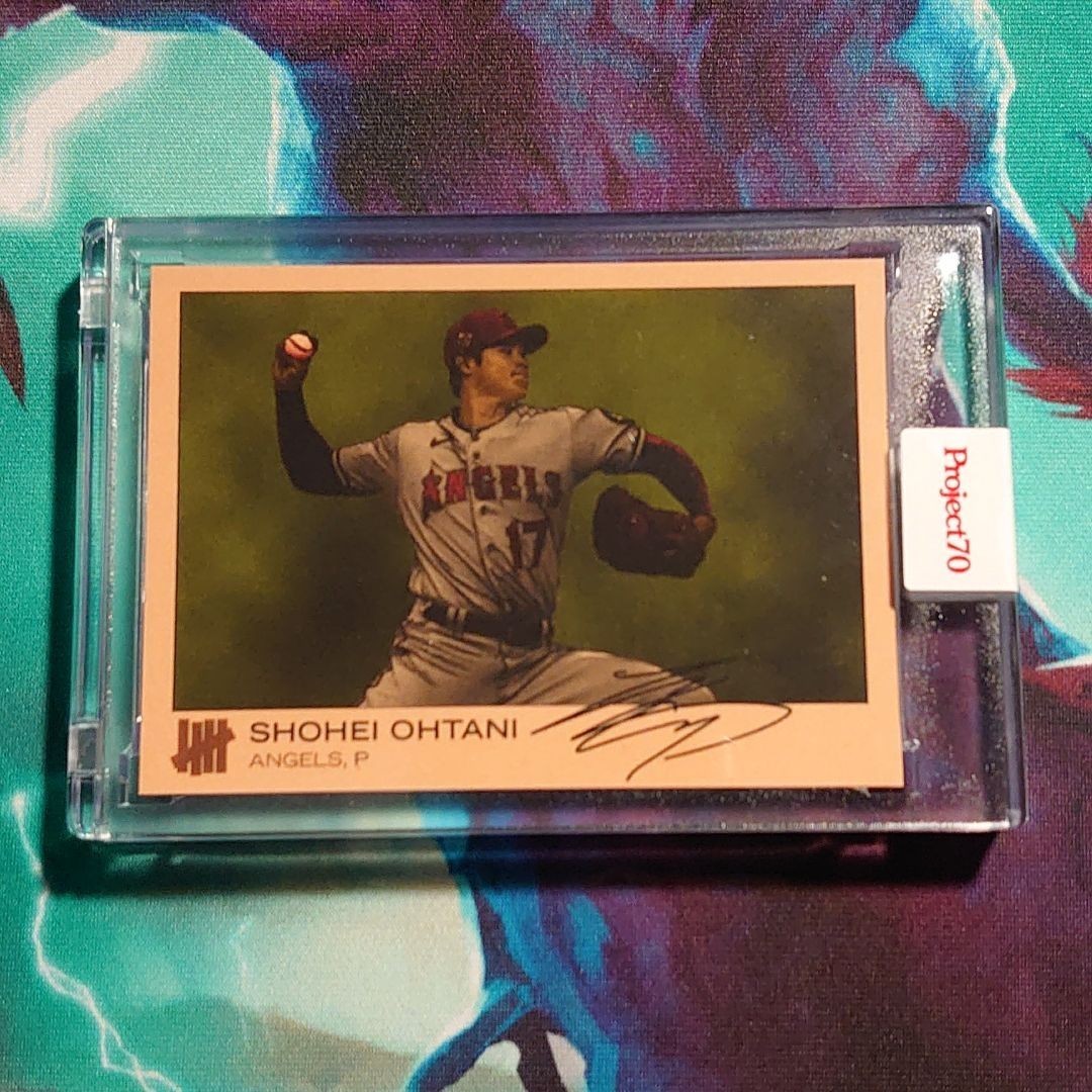 Topps project70 大谷翔平 プリントサイン入りカード|Yahoo!フリマ