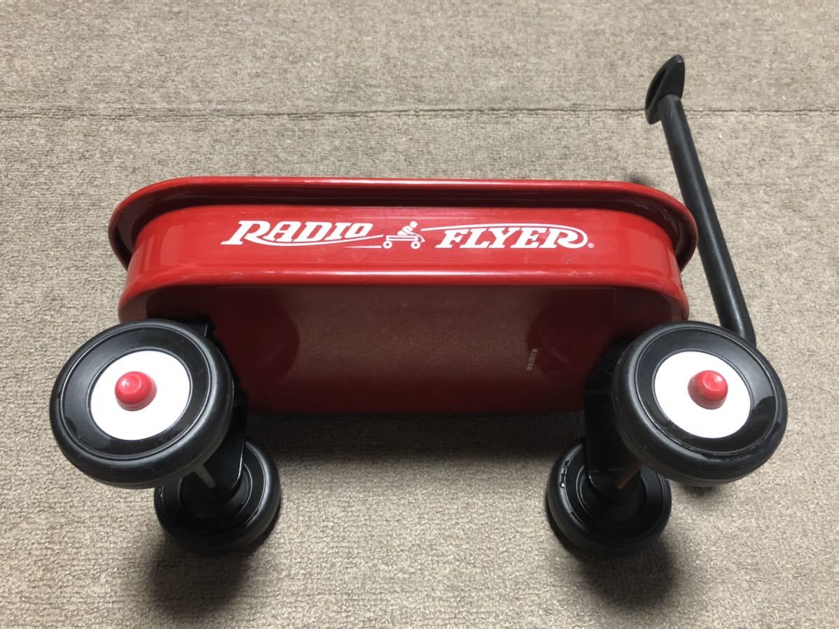 RADIO FLYER ミニ ラジオフライヤー レッドワゴン 旧型 ミニサイズ おもちゃ 小物入れ インテリア_画像4