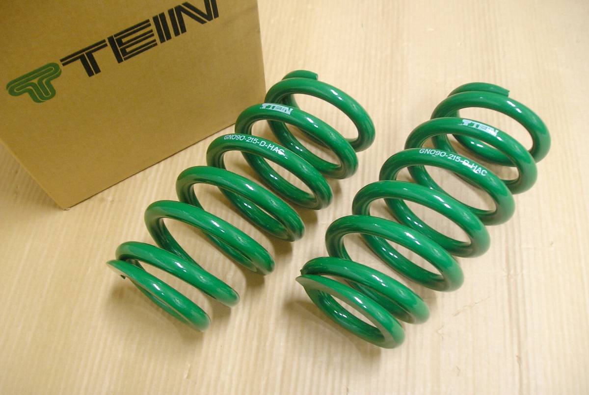 新品 TEIN TYPE Gr.N テイン (ラリー専用) 車高調用 スプリング 2本 (内径65-70-58mm バネレート90N/mm 自由長215mm) GN090-01215D_画像1