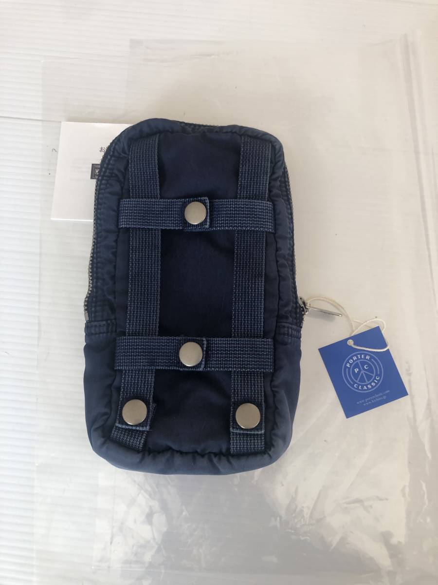  Porter Classic pouch L size long belt bag bag navy 3way rucksack smartphone switch electron cigarettes case new goods 