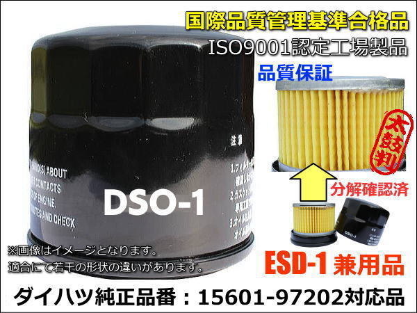 ダイハツオイルエレメント DSO-1おまとめ１００個セット
