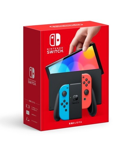 新品　任天堂スイッチ 　ニンテンドースイッチ　 Nintendo Switch　有機EL ニンテンドースイッチ本体 ブルー レッド