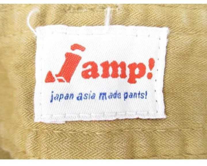 【新品 未使用】 ジャンプ Jamp! チノパンツ L ベージュ 無地 綿 コットン ポリウレタン unisex_画像3