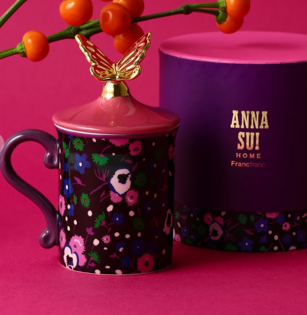 フランフラン Francfranc アナスイ ANNA SUI フタ付き フランフラン Francfranc アナスイ ANNA SUI フタ付き
