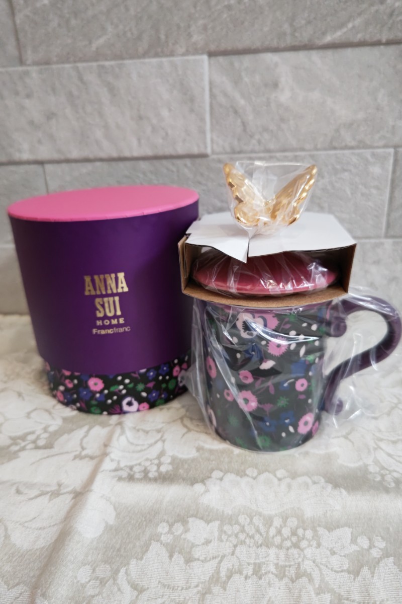 フランフラン Francfranc アナスイ ANNA SUI フタ付き フランフラン Francfranc アナスイ ANNA SUI フタ付き