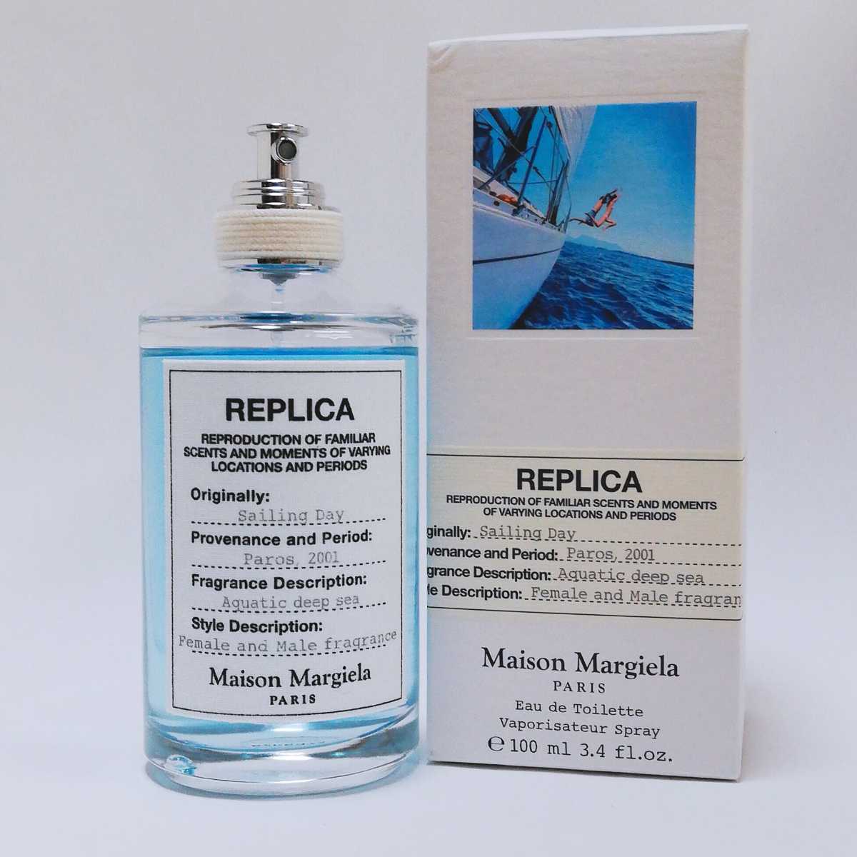 世界的に有名な セーリングデイ100ml メゾンマルジェラ レプリカオードトワレ - 香水(女性用) - alrc.asia