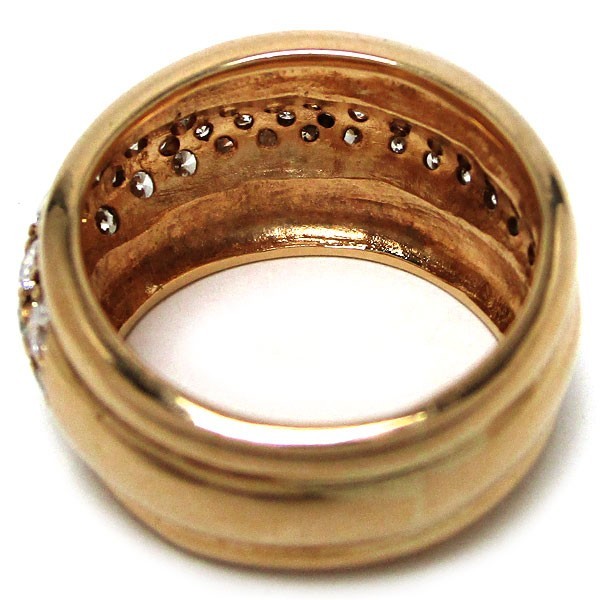  No-brand ring ring diamond K777(K18) used grade : recycle washing only sun ya pawnshop 
