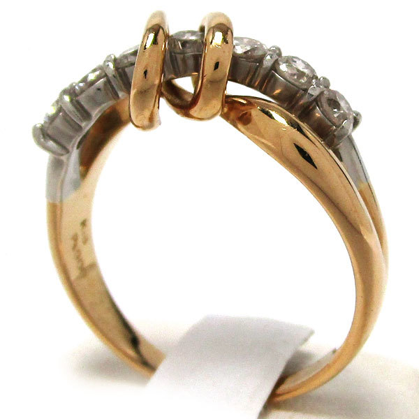  No-brand кольцо кольцо бриллиант K18/Pt900 б/у комплектация : утилизация мойка только солнечный ya ломбард 