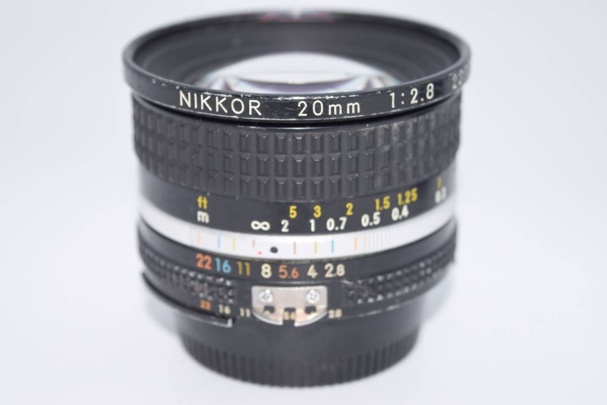 9270 実用品 ニコン Nikon AI-S NIKKOR 20mm 2.8_画像1