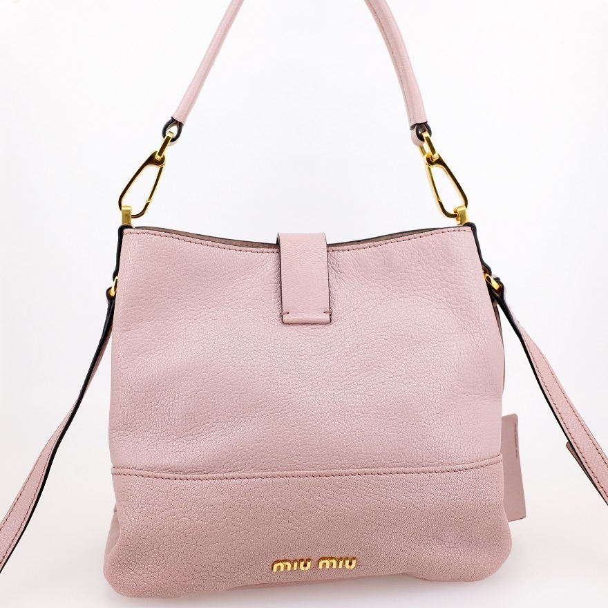 miumiu ミュウミュウ マドラス 2WAYバッグ ショルダーバッグ 5BE951