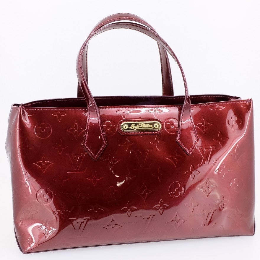 LOUIS VUITTON ルイヴィトン ウィルシャーPM ヴェルニ ルージュフォーヴィスト M91644