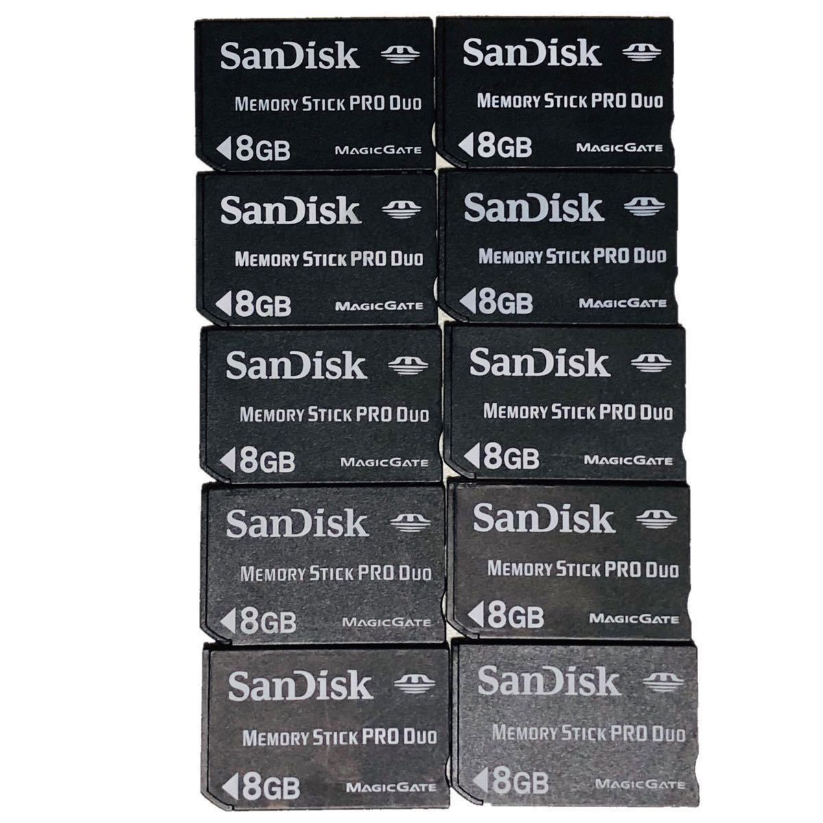 ■即決■ SanDisk メモリースティック PRO DUO 8GB セット *送料無料*