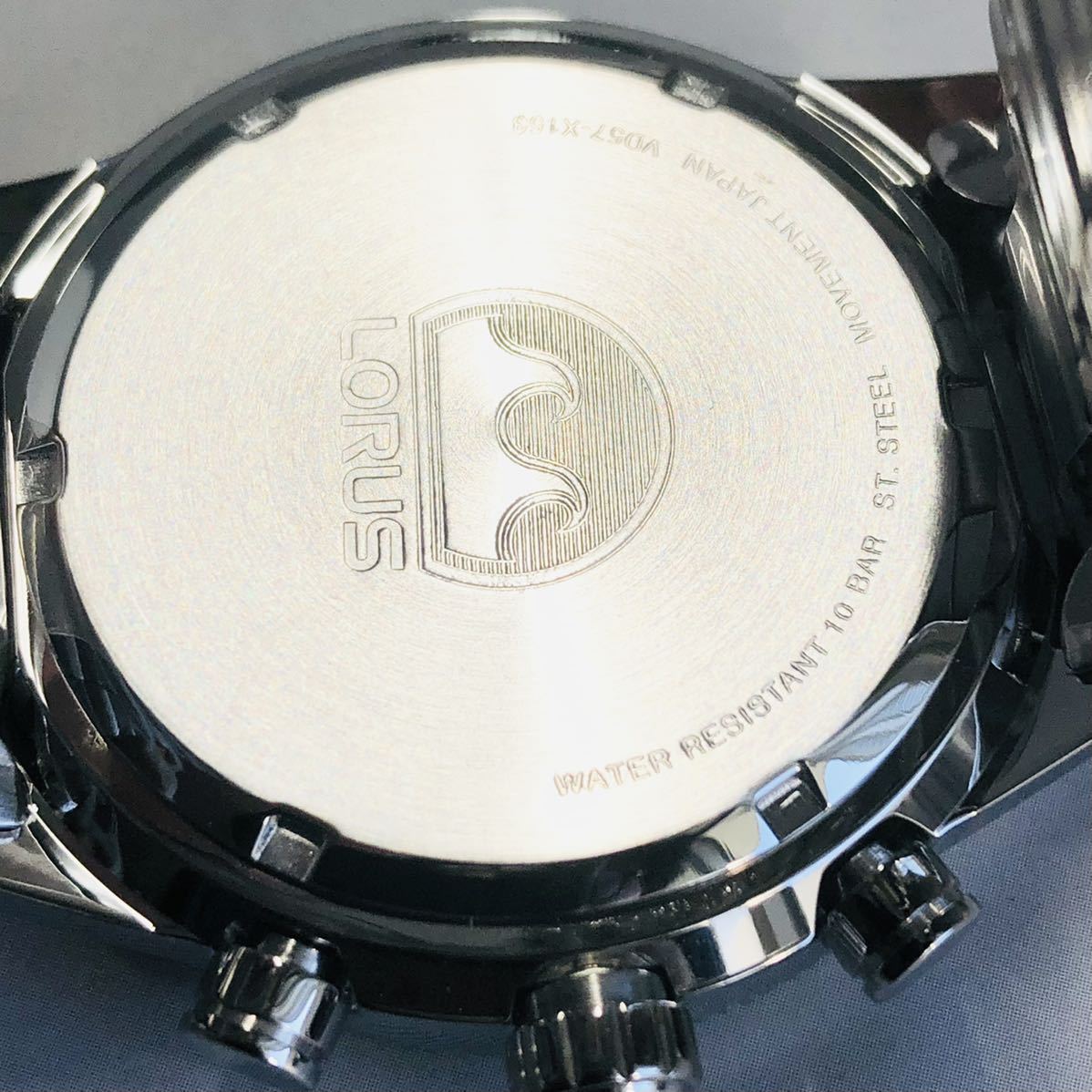 新品】大人気 SEIKO/セイコー ローラスLORUSメンズ腕時計 クロノグラフ