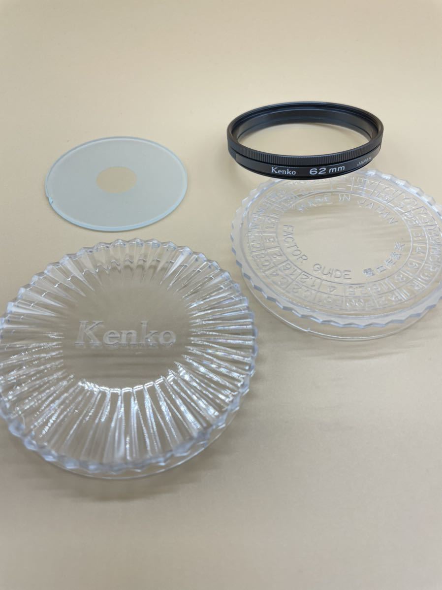 ★Kenko★ ケンコー OPTICAL FILTER 2点セット 55.0s 62mm 元箱 説明書付き_画像4