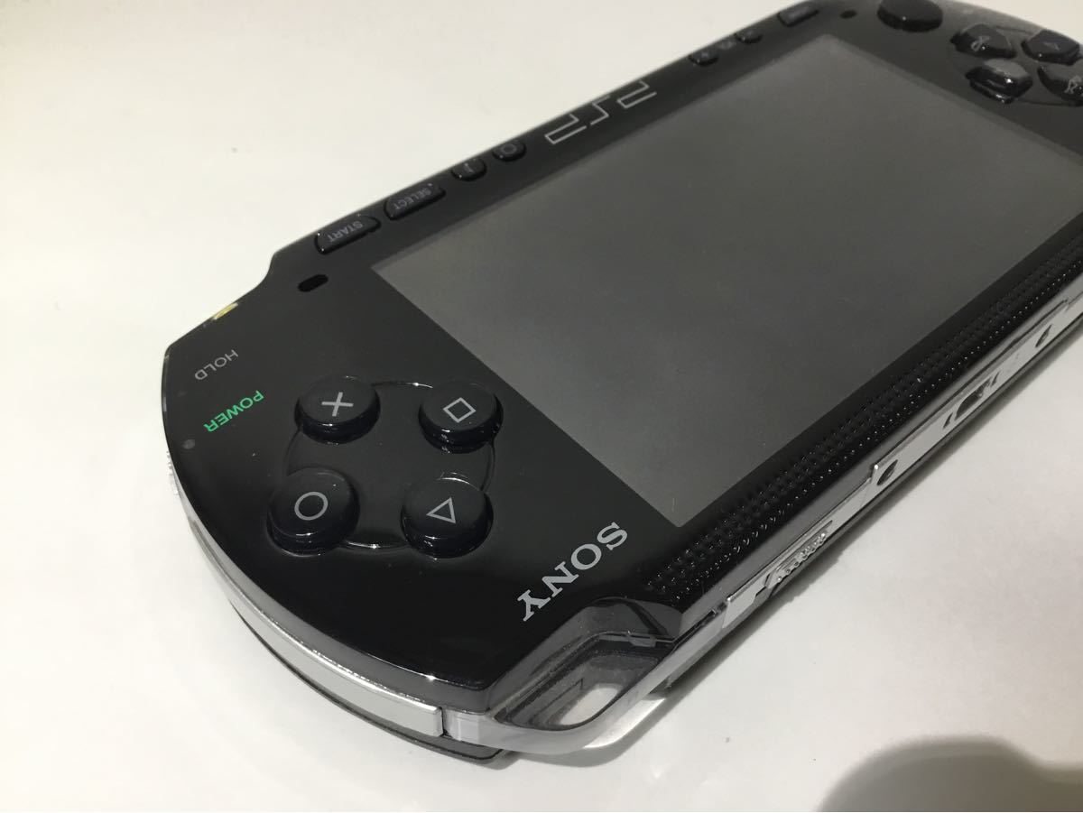 ◆純正バッテリー/メモカ等◆SONY ソニー PSP 本体 ギガパック ブラック PSP-1000K 動作良好