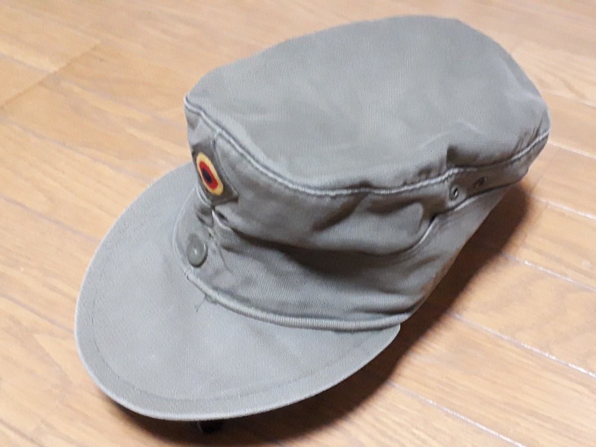 実物　西ドイツ軍　モールスキン規格帽(57cm)初期生産型