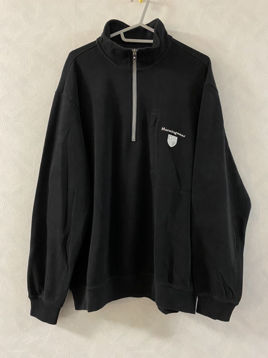 使い勝手の良い ハーフジップスウェット Munsingwear サイズLL ビッグサイズ ゴルフ GOLF ハーフジップトレーナー マンシングウェア メンズ トレーナー 使い勝手の良い ハーフジップスウェット Munsingwear サイズLL ビッグサイズ ゴルフ GOLF ハーフジップトレーナー マンシングウェア メンズ トレーナー