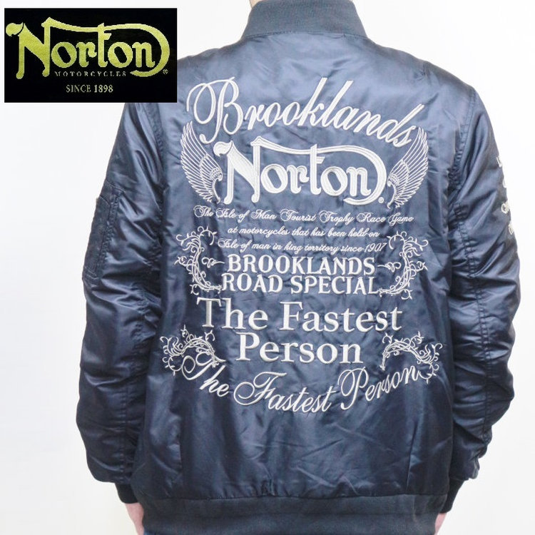 ビンテージ Norton ブラック 3Lサイズ ナイロンジャケット ビンテージ ノートン ナイロンジャケット