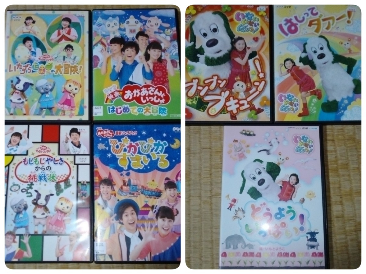 いないいないばあっ! ワンワンといっしょ! DVD 16枚セット ケース いないいないばあっ! ワンワンといっしょ! DVD 16枚セット ケース