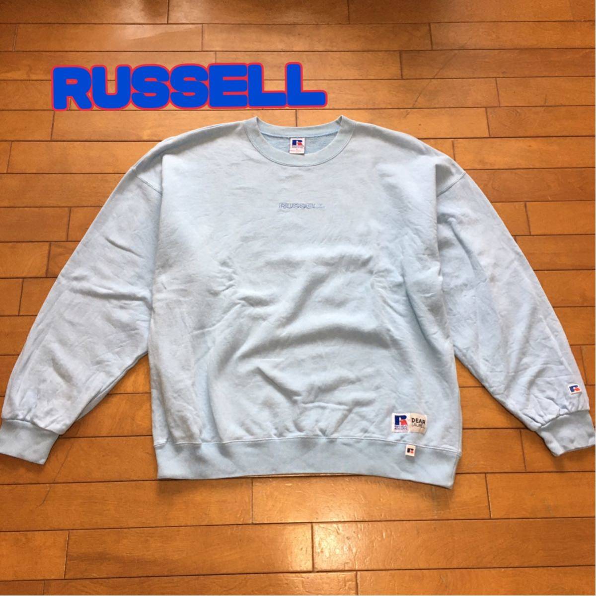 ☆【 RUSSELL 】★ オーバーサイズ ゆったりシルエット ビッグスエット ★サイズL_画像1