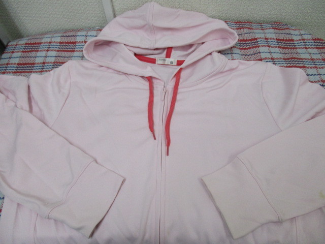 *IGNI sportswear Parker .... long sleeve Zip up thin pink series 