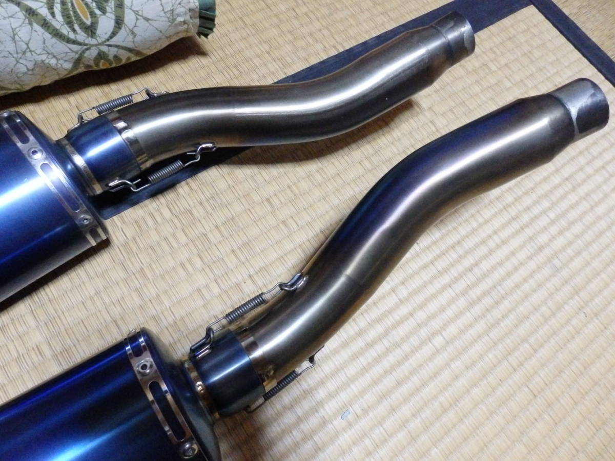 ドゥカティss900用ライディングハウススリップオンチタンサイレンサー
