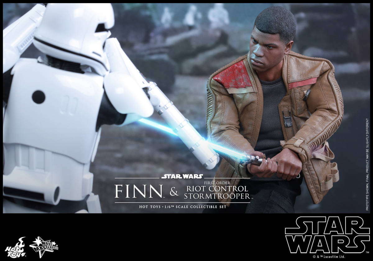 * unopened new goods / hot toys HOT TOYS Star Wars [ fins & First order Stormtrooper la Io to control version 2 body set ]