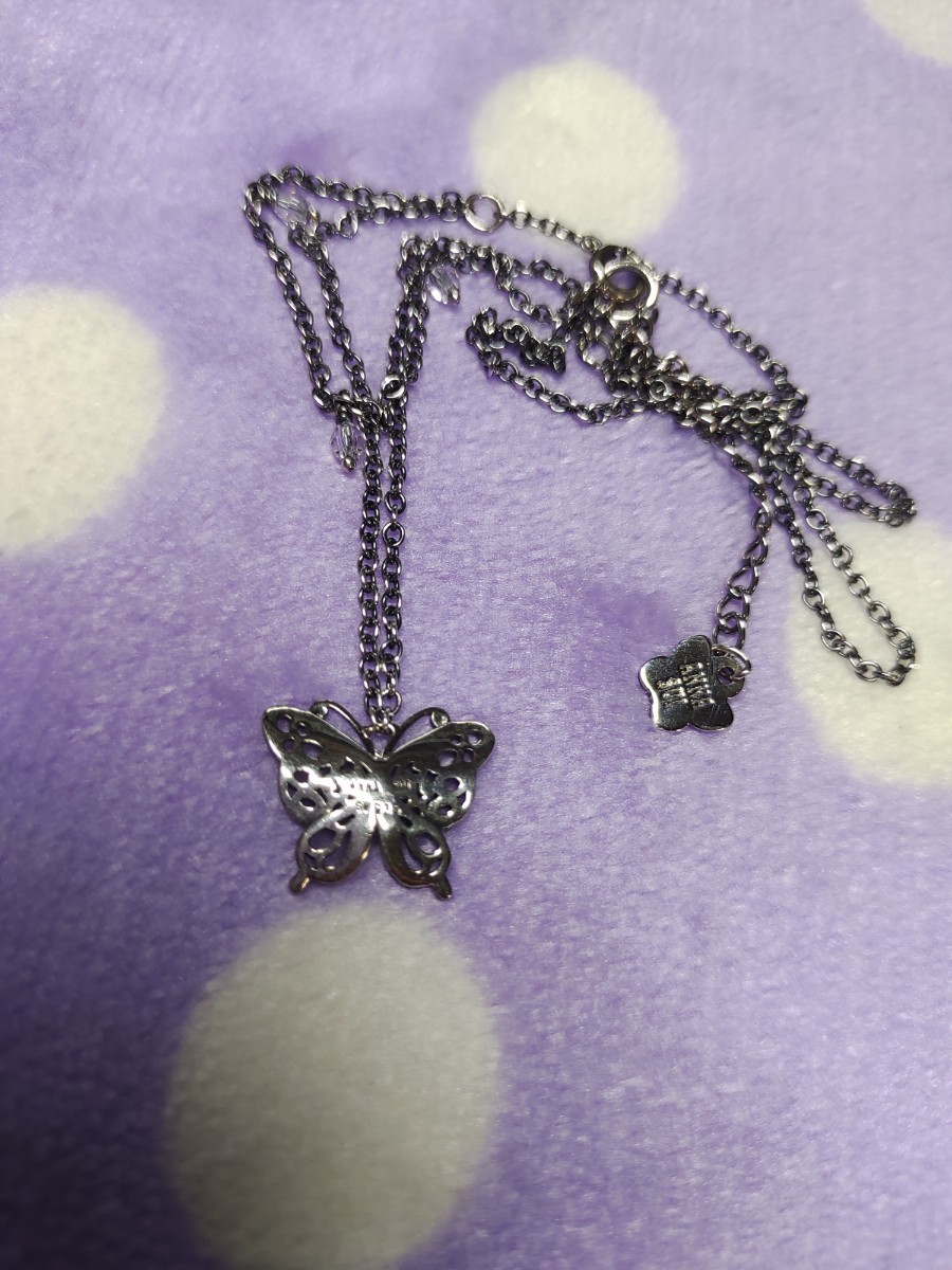 アナスイ ANNA SUI バタフライ 蝶 シルバー 925 ネックレス アナスイ ANNA SUI バタフライ 蝶 シルバー 925 ネックレス