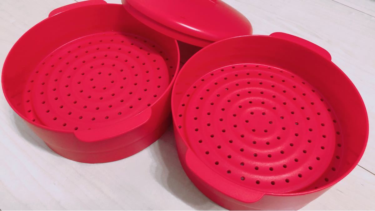 未使用品 タッパーウェア Tupperware スチームイット Steam it 未使用品 タッパーウェア Tupperware スチームイット Steam it