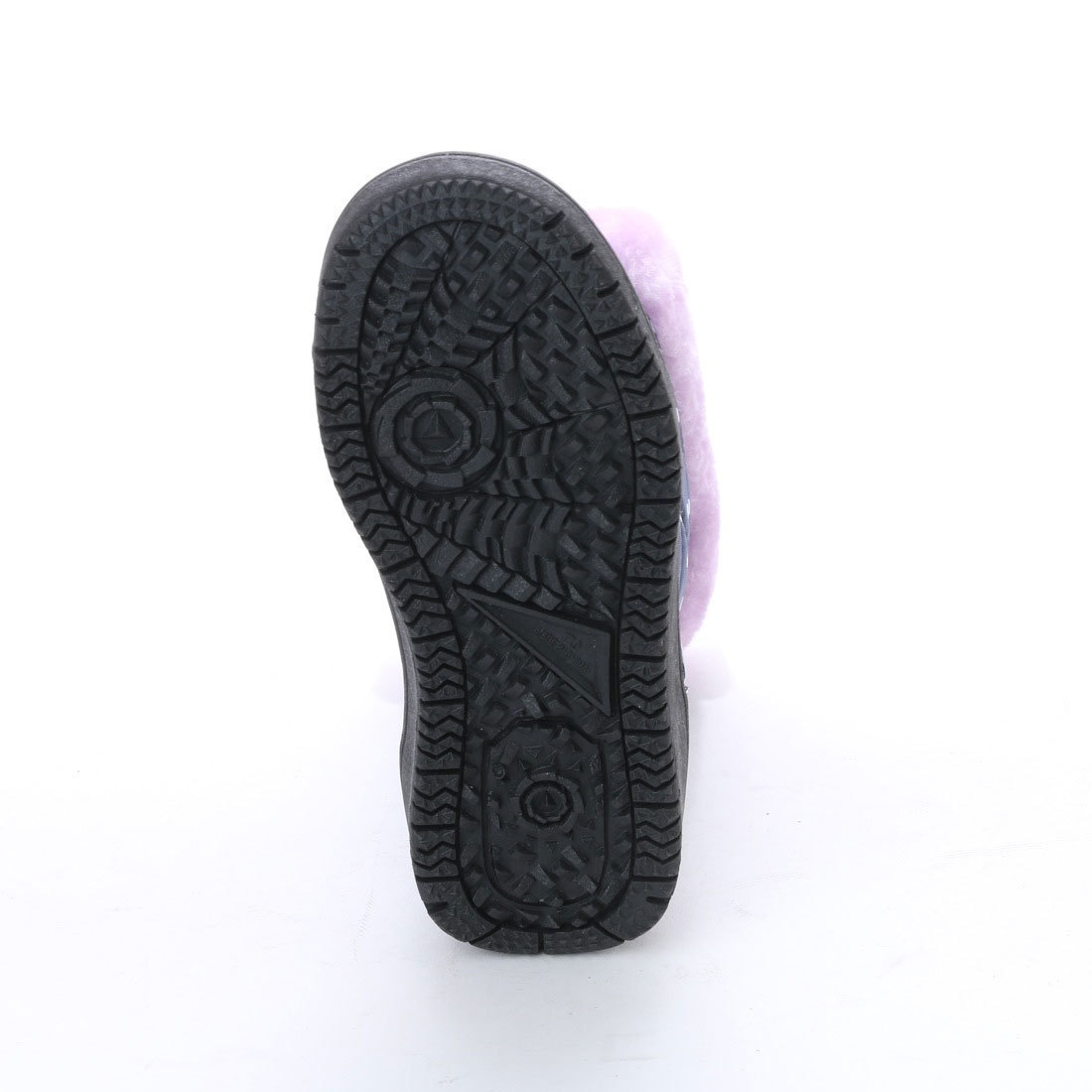【新品 未使用】子供用 防寒ブーツ ネイビー パープル 21.0cm 17991