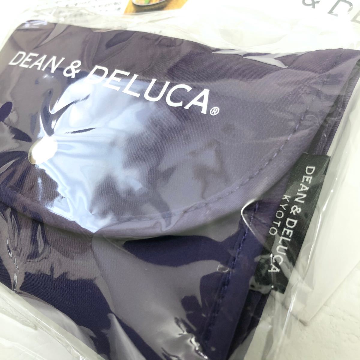 DEAN＆DELUCA エコバッグ　京都限定　紫　パープル　ショッピングバッグ　《正規品》京都店　