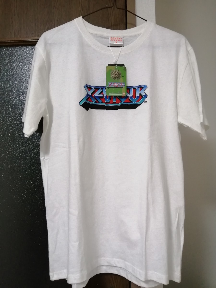 Paypayフリマ ゼビウス ロゴtシャツ白 レトロゲームファミコンバンダイナムコ80s Paypayフリマ ゼビウス ロゴtシャツ白 レトロゲームファミコンバンダイナムコ80s