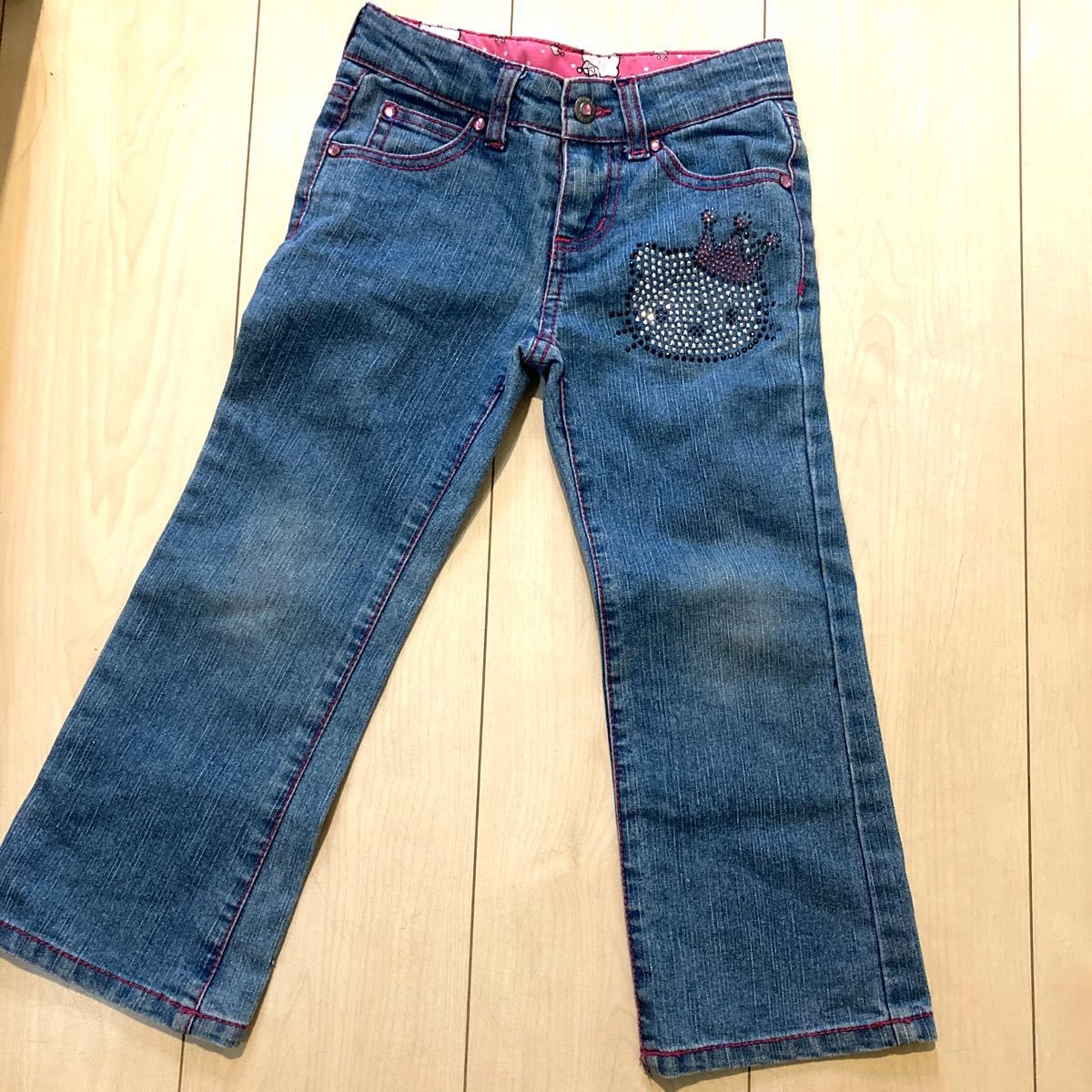 ハローキティージーンズ kids デニムパンツ|Yahoo!フリマ(旧 ハローキティージーンズ kids デニムパンツ|Yahoo!フリマ(旧